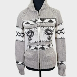 Aritzia Tna Lambwools  Sea To Sky Sweater Cochiwan Jacket